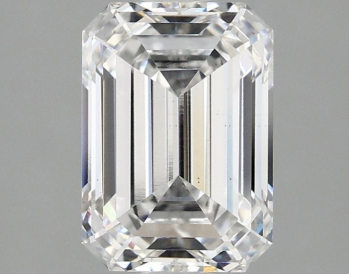 2.07 Carat Emerald Shaped Ideal Cut VS1 IGI Certified Lab Grown Diamond