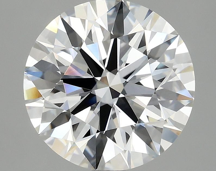 3.09 Carat Round Shaped Ideal Cut VVS2 IGI Certified Lab Grown Diamond