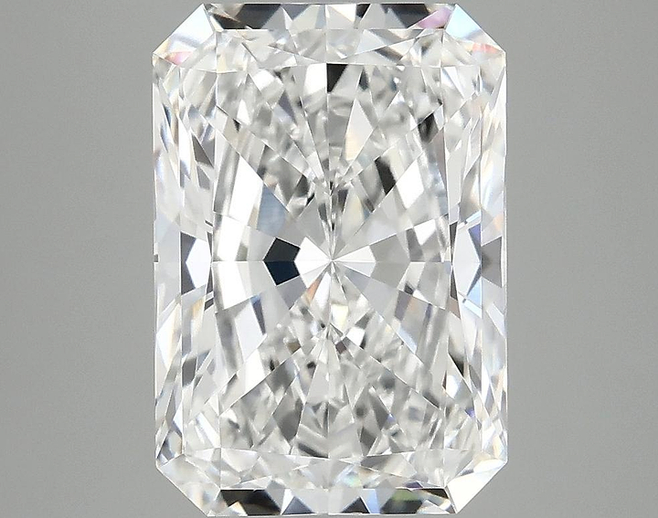 3.96 Carat Radiant Shaped Ideal Cut VVS2 IGI Certified Lab Grown Diamond