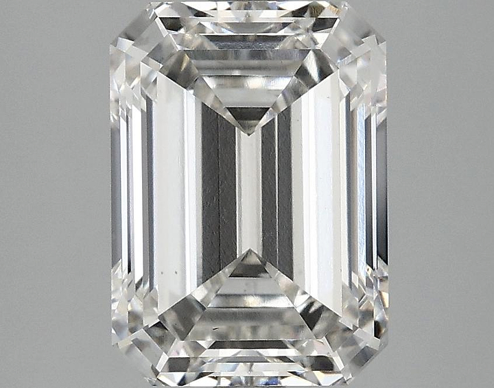 3.2 Carat Emerald Shaped Ideal Cut VS1 IGI Certified Lab Grown Diamond