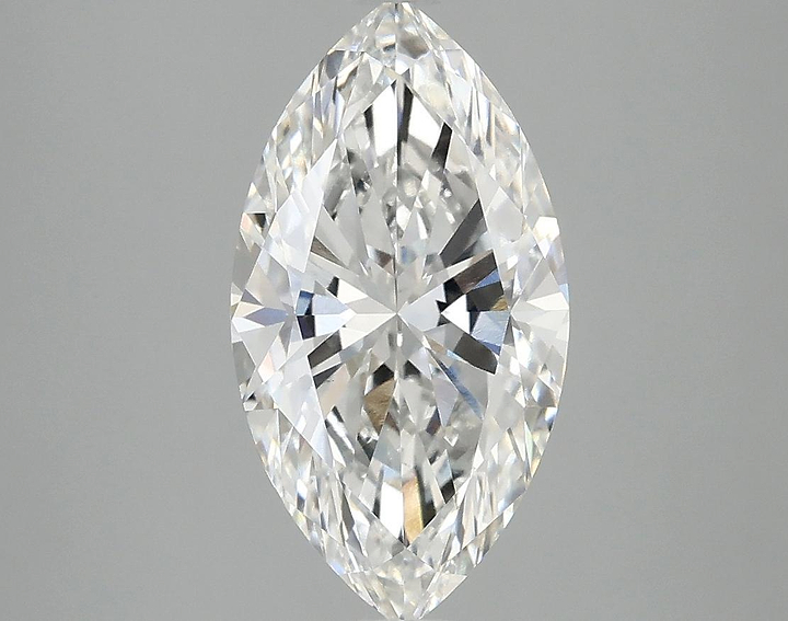 2.51 Carat Marquise Shaped Excellent Cut VS1 IGI Certified Lab Grown Diamond
