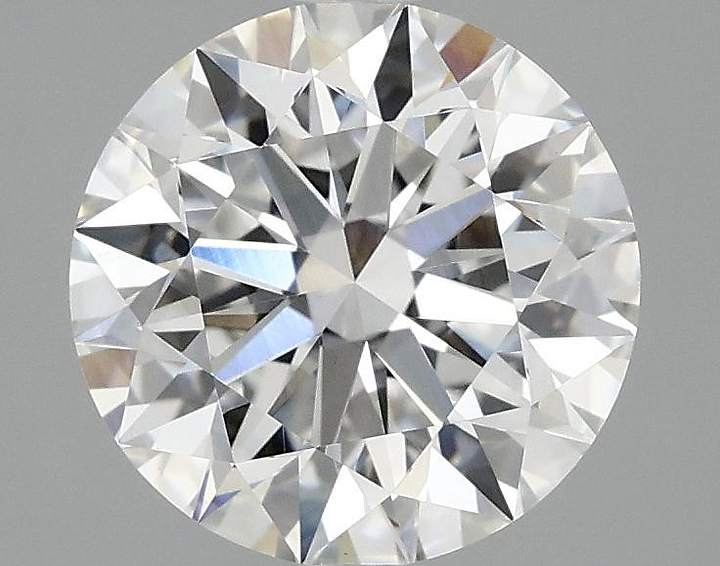2.58 Carat Round Shaped Excellent Cut VVS2 IGI Certified Lab Grown Diamond