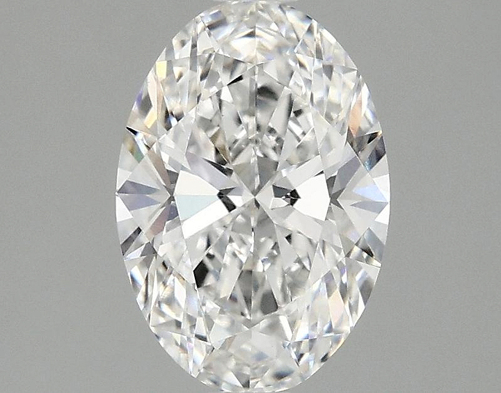1.58 Carat Oval Shaped Ideal Cut VVS2 IGI Certified Lab Grown Diamond