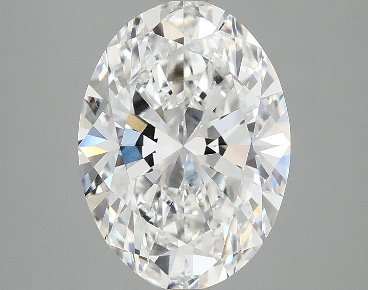 3.06 Carat Oval Shaped Excellent Cut VVS2 IGI Certified Lab Grown Diamond
