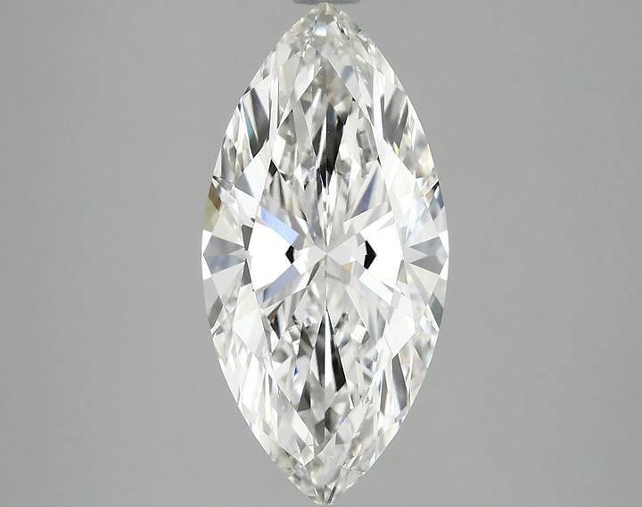 2.97 Carat Marquise Shaped Excellent Cut VVS2 IGI Certified Lab Grown Diamond