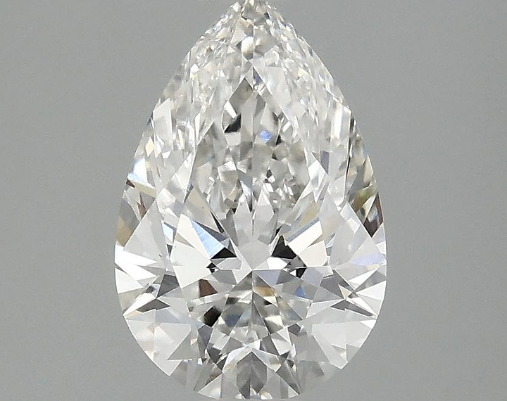 1.59 Carat Pear Shaped Excellent Cut VS1 IGI Certified Lab Grown Diamond