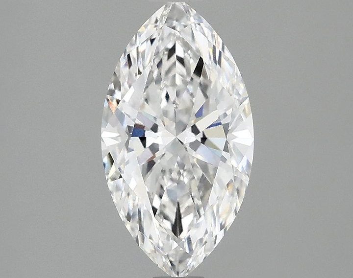 1.5 Carat Marquise Shaped Excellent Cut VVS2 IGI Certified Lab Grown Diamond