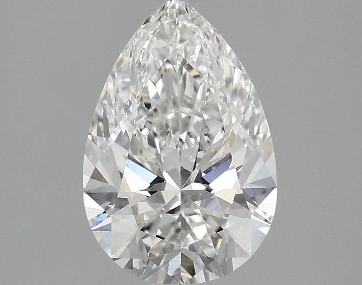 1.57 Carat Pear Shaped Excellent Cut VVS1 IGI Certified Lab Grown Diamond