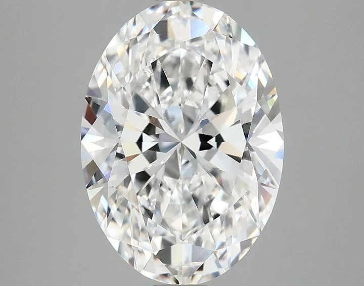 3.07 Carat Oval Shaped Ideal Cut VVS2 IGI Certified Lab Grown Diamond