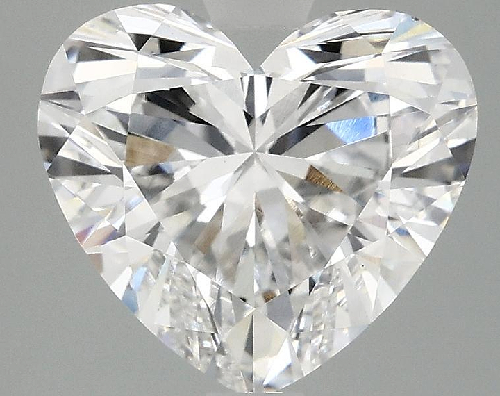 2.98 Carat Heart Shaped Ideal Cut VS1 IGI Certified Lab Grown Diamond