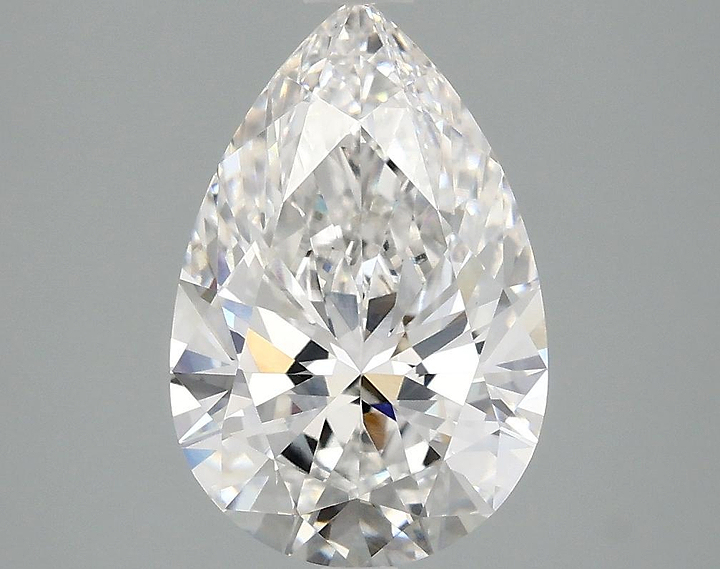 2.51 Carat Pear Shaped Excellent Cut VVS2 IGI Certified Lab Grown Diamond