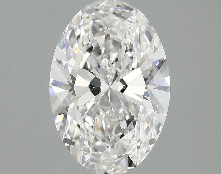 1.47 Carat Oval Shaped Ideal Cut VVS2 IGI Certified Lab Grown Diamond