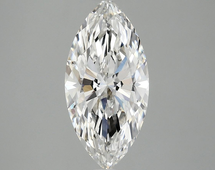 2.06 Carat Marquise Shaped Excellent Cut VVS2 IGI Certified Lab Grown Diamond