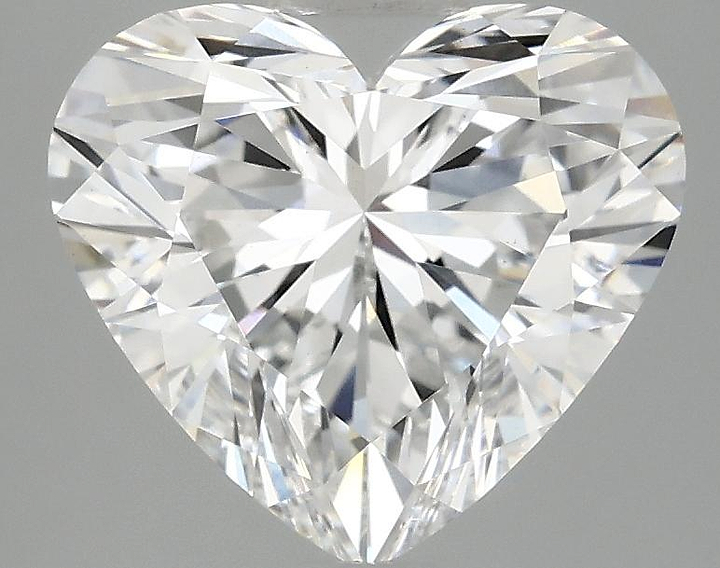 3.07 Carat Heart Shaped Ideal Cut VS1 IGI Certified Lab Grown Diamond