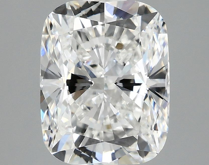 3.08 Carat Cushion Shaped Excellent Cut VVS2 IGI Certified Lab Grown Diamond