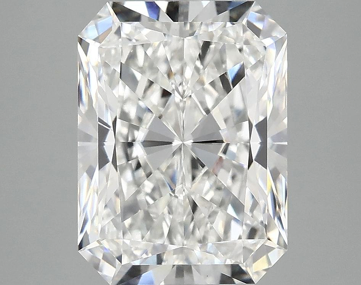 4.09 Carat Radiant Shaped Excellent Cut VVS2 IGI Certified Lab Grown Diamond