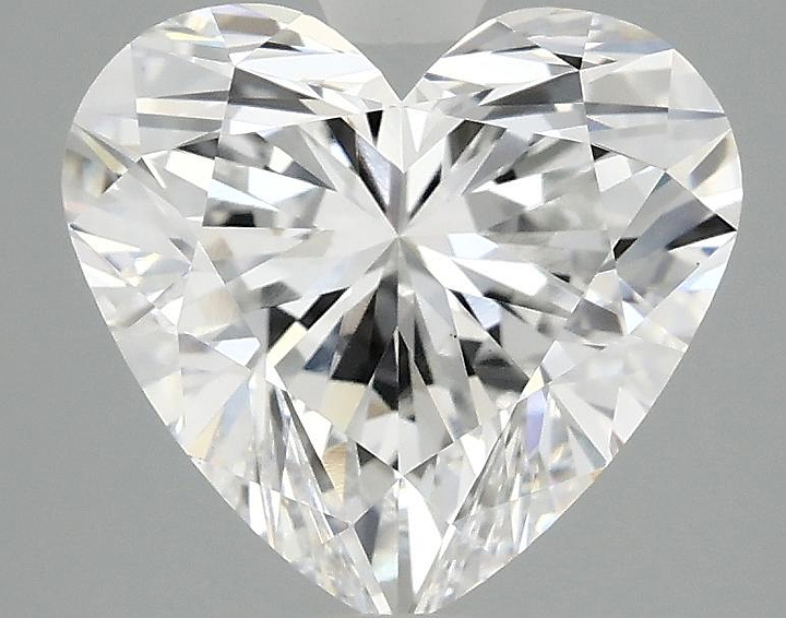 3.08 Carat Heart Shaped Ideal Cut VS1 IGI Certified Lab Grown Diamond