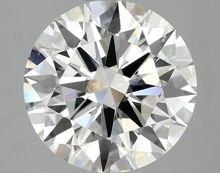 3.09 Carat Round Shaped Ideal Cut VS1 IGI Certified Lab Grown Diamond