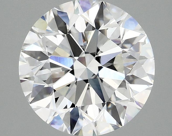 3.06 Carat Round Shaped Excellent Cut VS1 IGI Certified Lab Grown Diamond