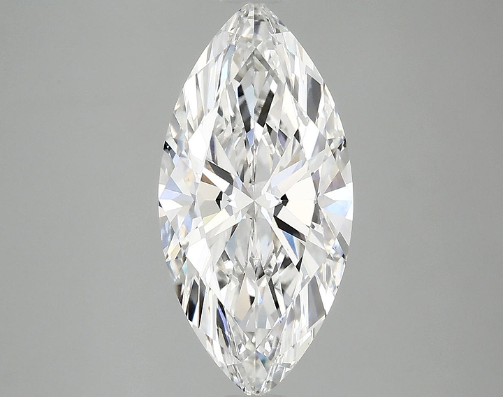 2.55 Carat Marquise Shaped Excellent Cut VS1 IGI Certified Lab Grown Diamond