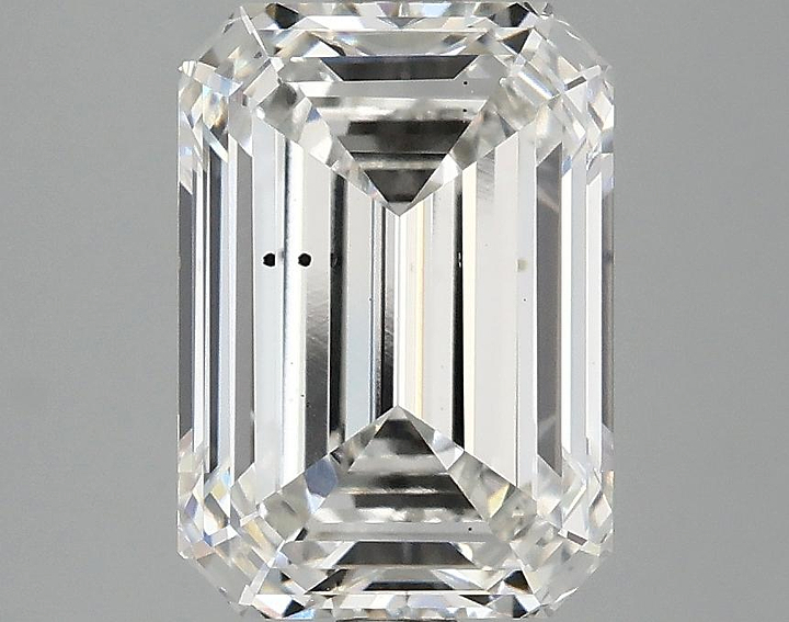 3.1 Carat Emerald Shaped Ideal Cut SI1 IGI Certified Lab Grown Diamond