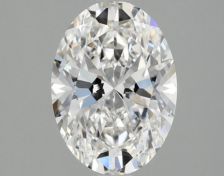 1.59 Carat Oval Shaped Ideal Cut VVS2 IGI Certified Lab Grown Diamond