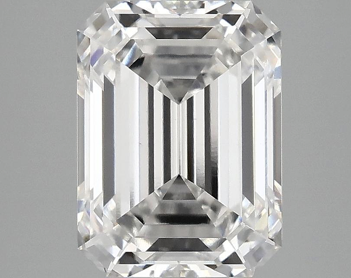 3.1 Carat Emerald Shaped Excellent Cut VS1 IGI Certified Lab Grown Diamond