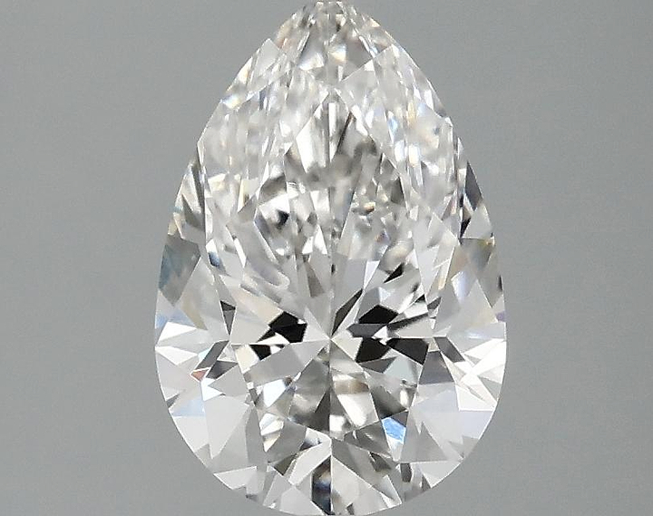 1.57 Carat Pear Shaped Excellent Cut VS1 IGI Certified Lab Grown Diamond