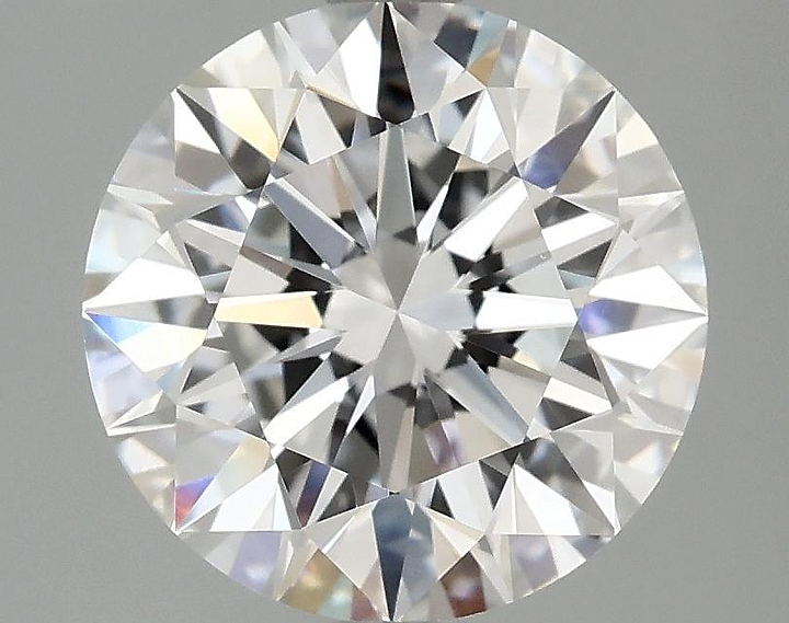 3.1 Carat Round Shaped Excellent Cut VVS2 IGI Certified Lab Grown Diamond