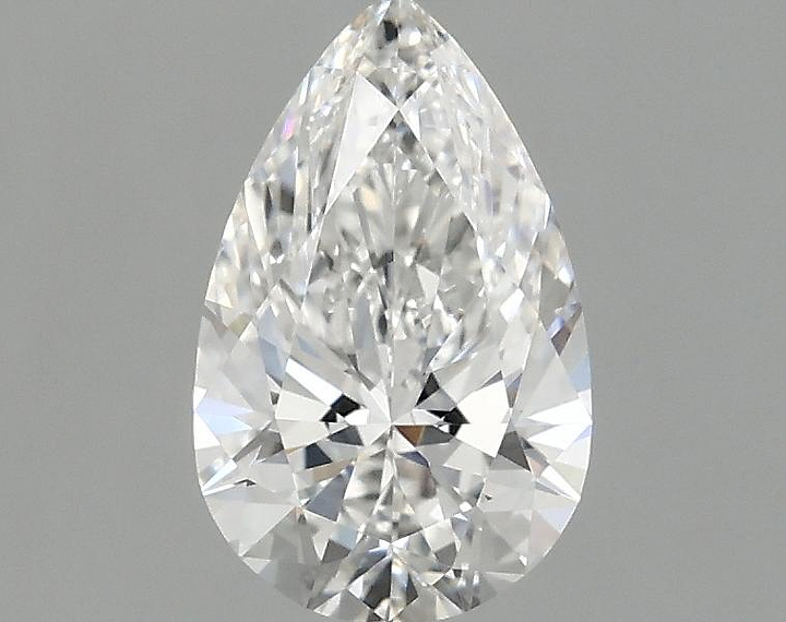 1.06 Carat Pear Shaped Ideal Cut VVS2 IGI Certified Lab Grown Diamond