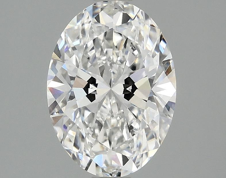 1.58 Carat Oval Shaped Ideal Cut VVS2 IGI Certified Lab Grown Diamond