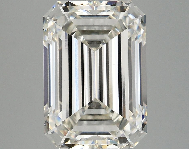 4.08 Carat Emerald Shaped Ideal Cut VS1 IGI Certified Lab Grown Diamond