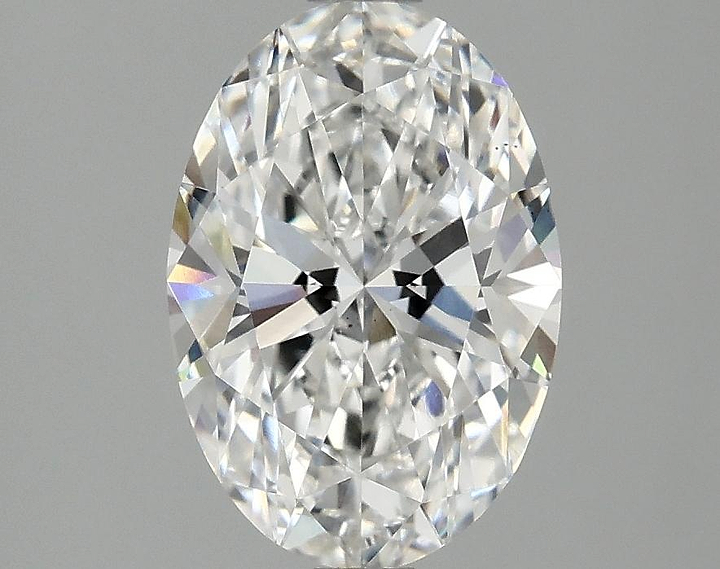 2.03 Carat Oval Shaped Ideal Cut VS2 IGI Certified Lab Grown Diamond