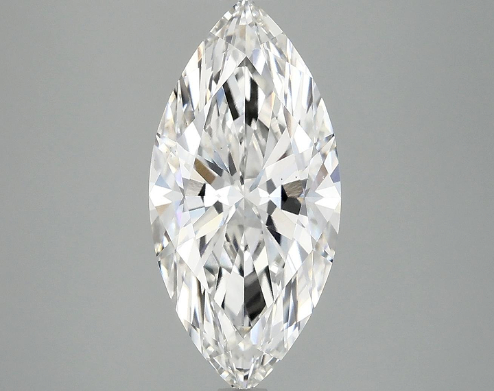 3.09 Carat Marquise Shaped Excellent Cut VS2 IGI Certified Lab Grown Diamond