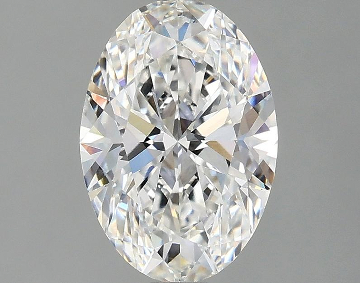 1.53 Carat Oval Shaped Ideal Cut VVS2 IGI Certified Lab Grown Diamond