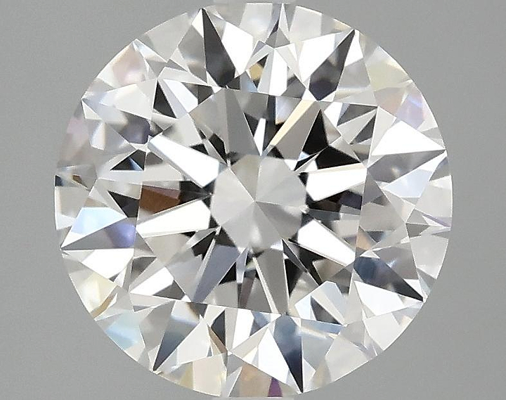 3.01 Carat Round Shaped Excellent Cut VVS2 IGI Certified Lab Grown Diamond
