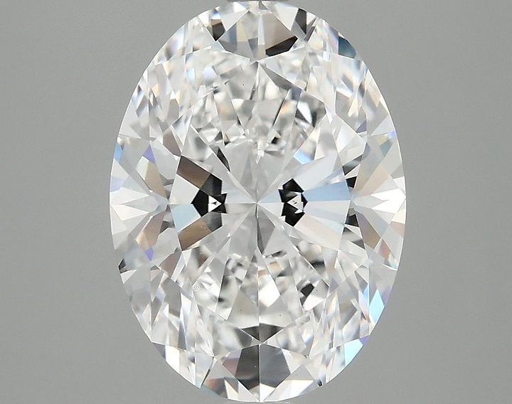 4.05 Carat Oval Shaped Excellent Cut VVS2 IGI Certified Lab Grown Diamond