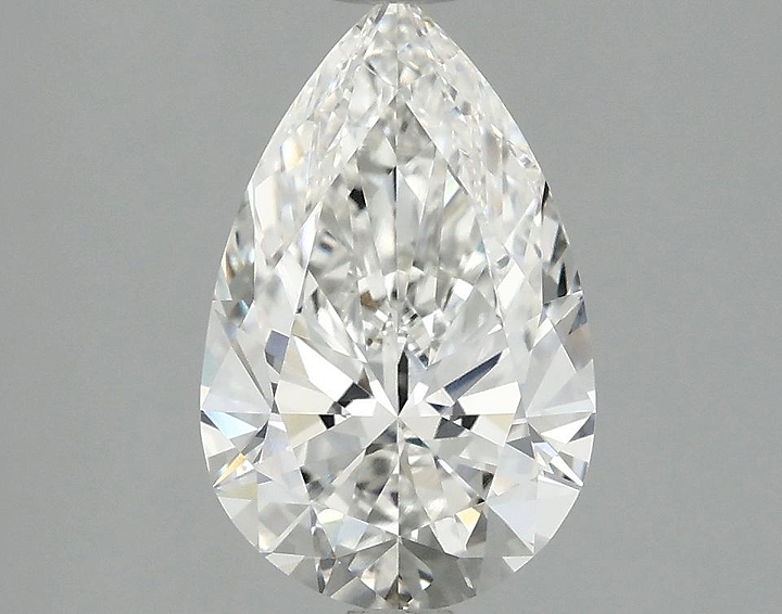 1.99 Carat Pear Shaped Ideal Cut VVS2 IGI Certified Lab Grown Diamond