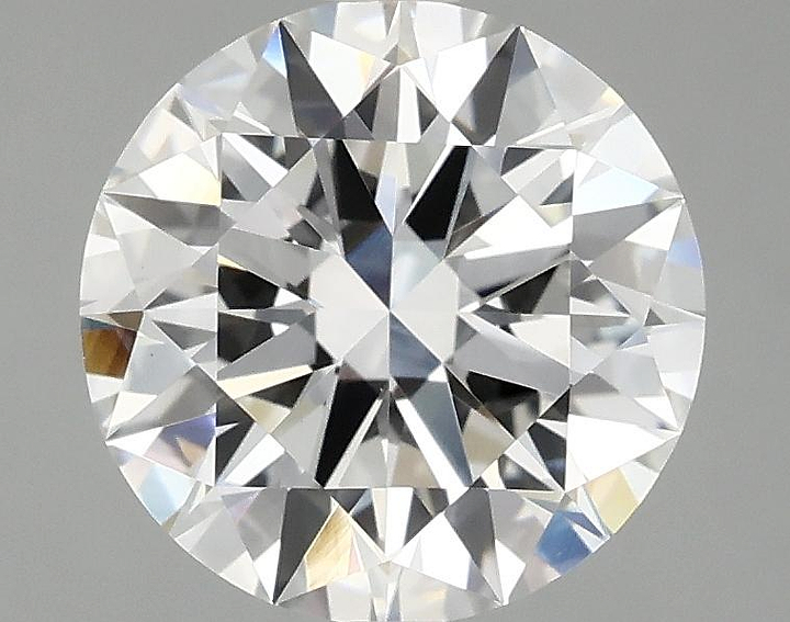2.54 Carat Round Shaped Ideal Cut VVS2 IGI Certified Lab Grown Diamond