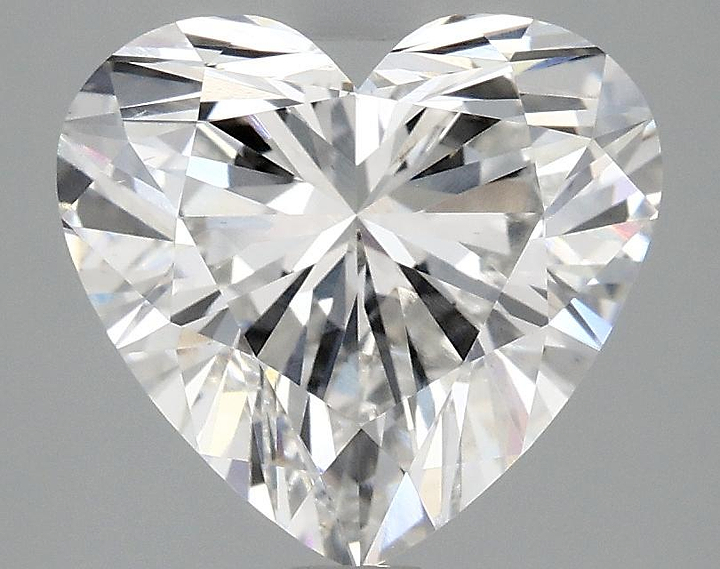 3.07 Carat Heart Shaped Ideal Cut VS2 IGI Certified Lab Grown Diamond