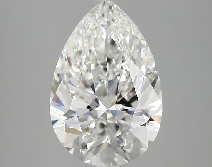 4.08 Carat Pear Shaped Excellent Cut VS1 IGI Certified Lab Grown Diamond
