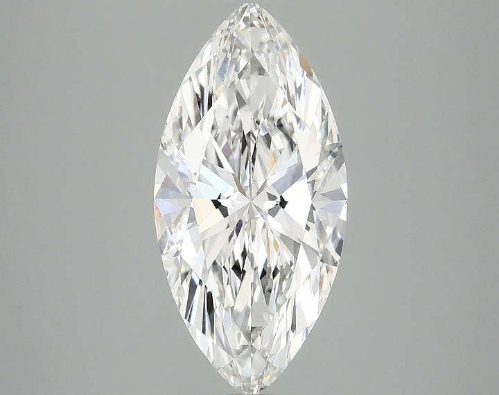 3.03 Carat Marquise Shaped Excellent Cut VVS2 IGI Certified Lab Grown Diamond