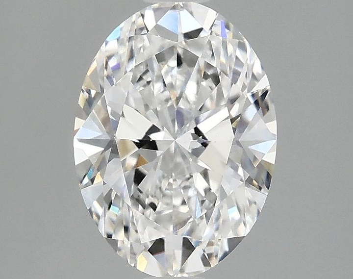 1.6 Carat Oval Shaped Excellent Cut VVS2 IGI Certified Lab Grown Diamond