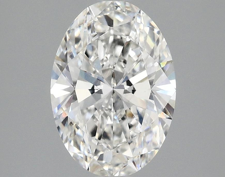 2.03 Carat Oval Shaped Ideal Cut VVS2 IGI Certified Lab Grown Diamond