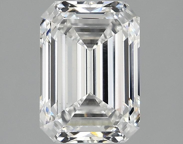 2.09 Carat Emerald Shaped Ideal Cut VS1 IGI Certified Lab Grown Diamond