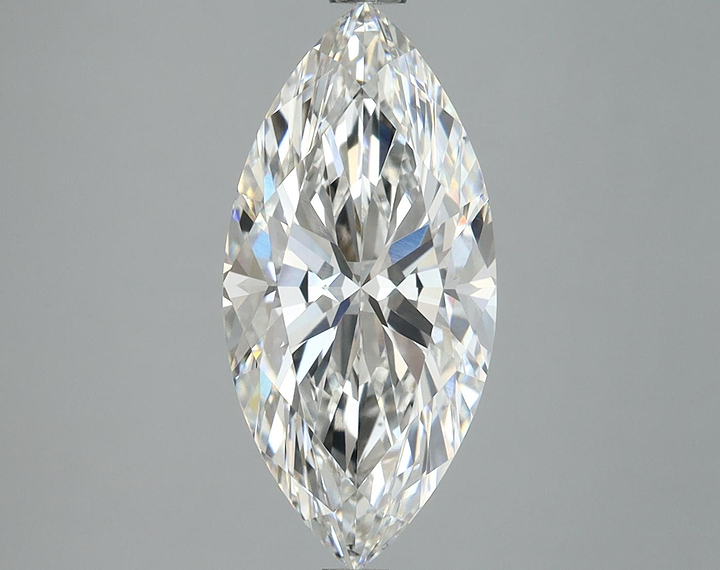 3.08 Carat Marquise Shaped Excellent Cut VS1 IGI Certified Lab Grown Diamond