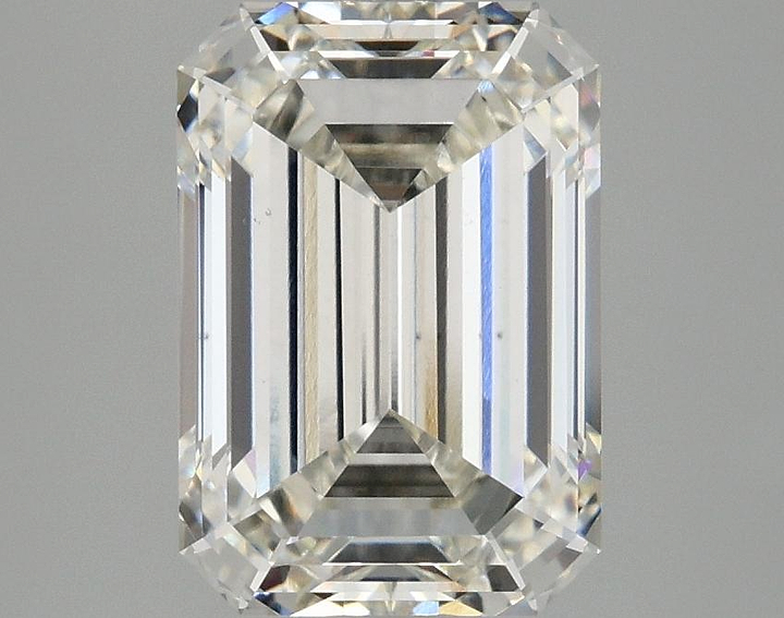 3.1 Carat Emerald Shaped Ideal Cut VS1 IGI Certified Lab Grown Diamond