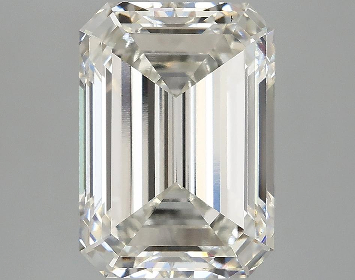 4.04 Carat Emerald Shaped Ideal Cut VS1 IGI Certified Lab Grown Diamond