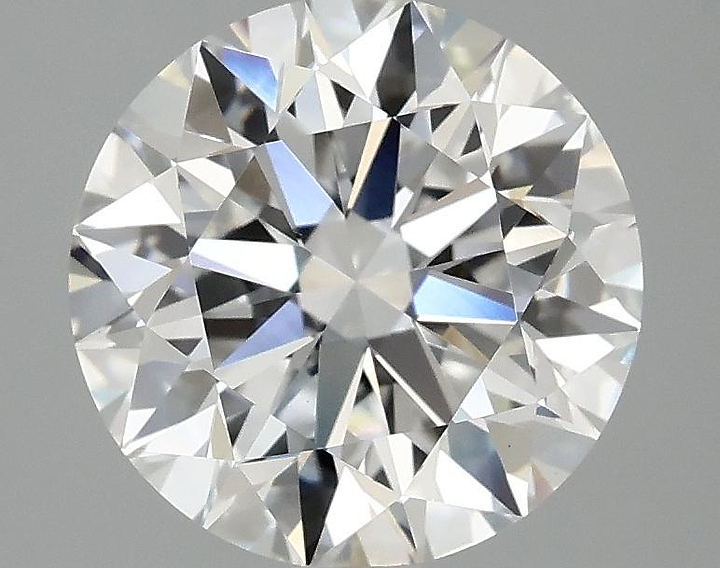 3.06 Carat Round Shaped Excellent Cut VS1 IGI Certified Lab Grown Diamond