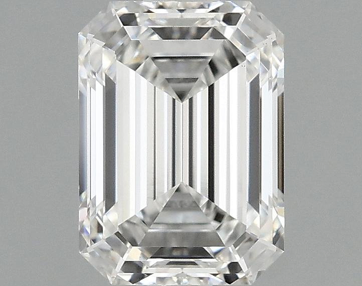 1.1 Carat Emerald Shaped Excellent Cut VVS2 IGI Certified Lab Grown Diamond